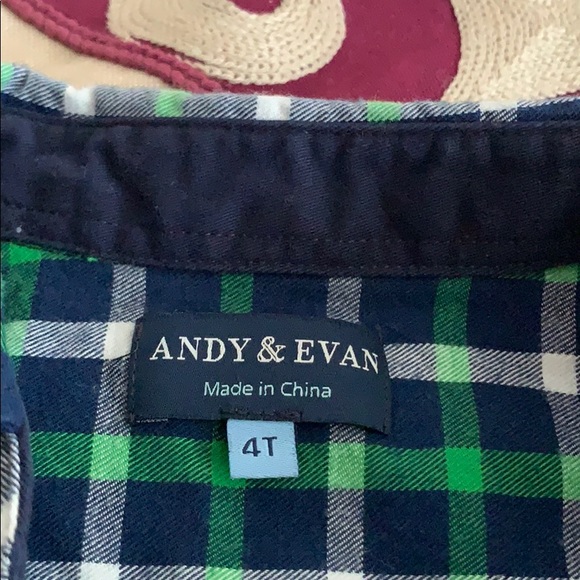 Andy & Evan Boy’s collared button down shirt - Picture 3 of 4